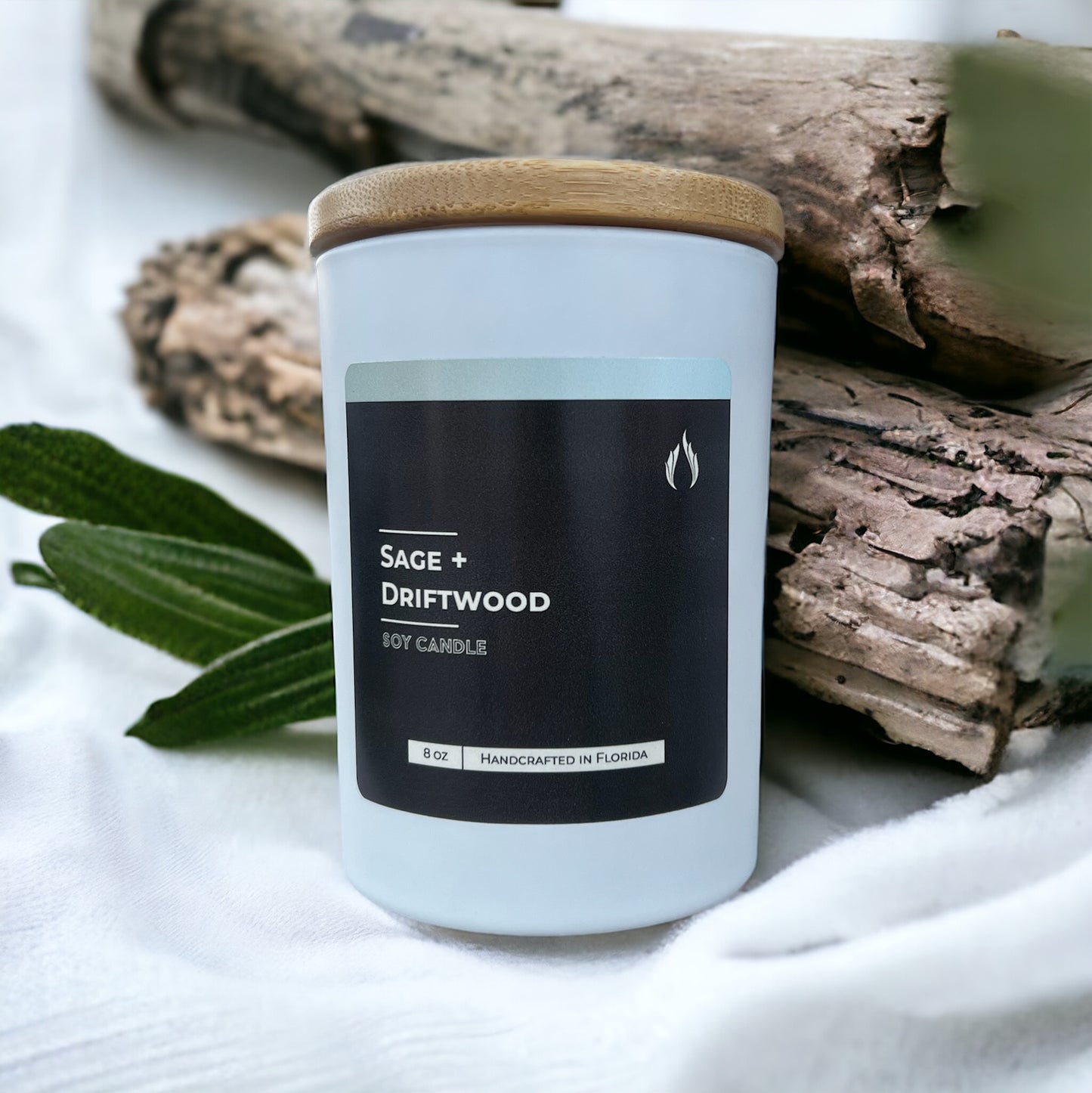 Sage + Driftwood Soy Candle