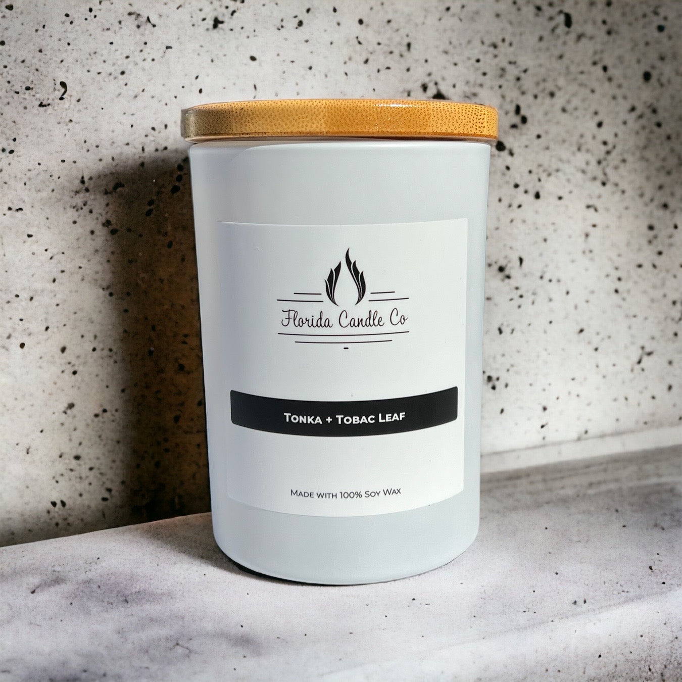Tonka + Tobac Leaf Soy Candle