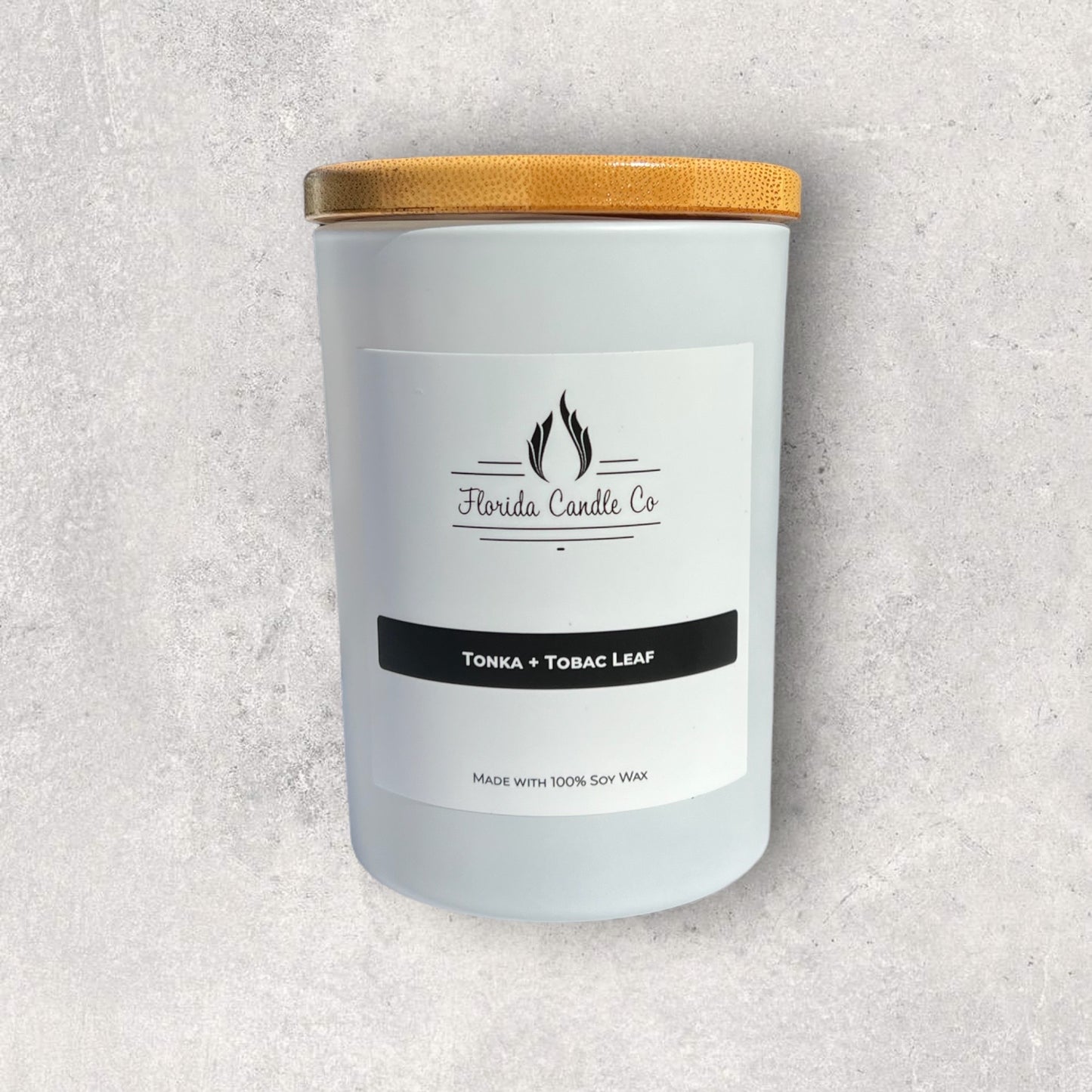 Tonka + Tobac Leaf Soy Candle