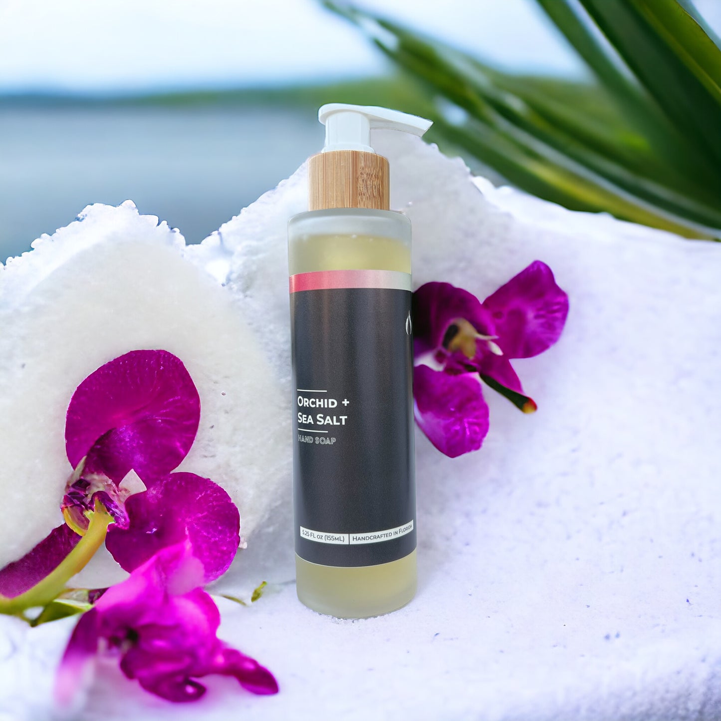 Orchids + Sea Salt Hand Soap