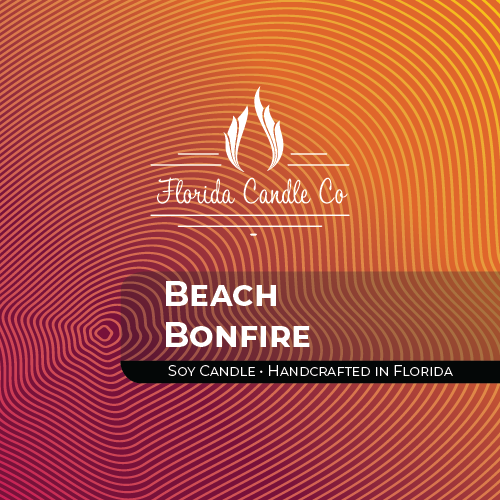 Beach Bonfire Soy Candle