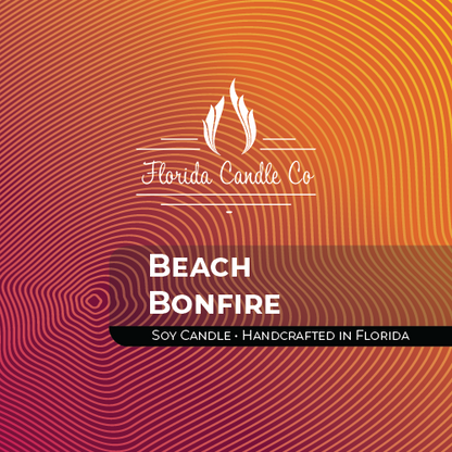 Beach Bonfire Soy Candle