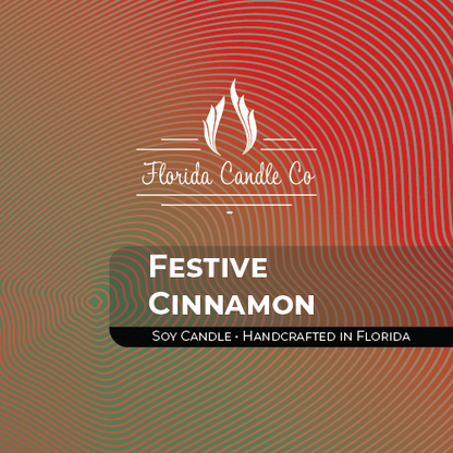 Festive Cinnamon Soy Candle