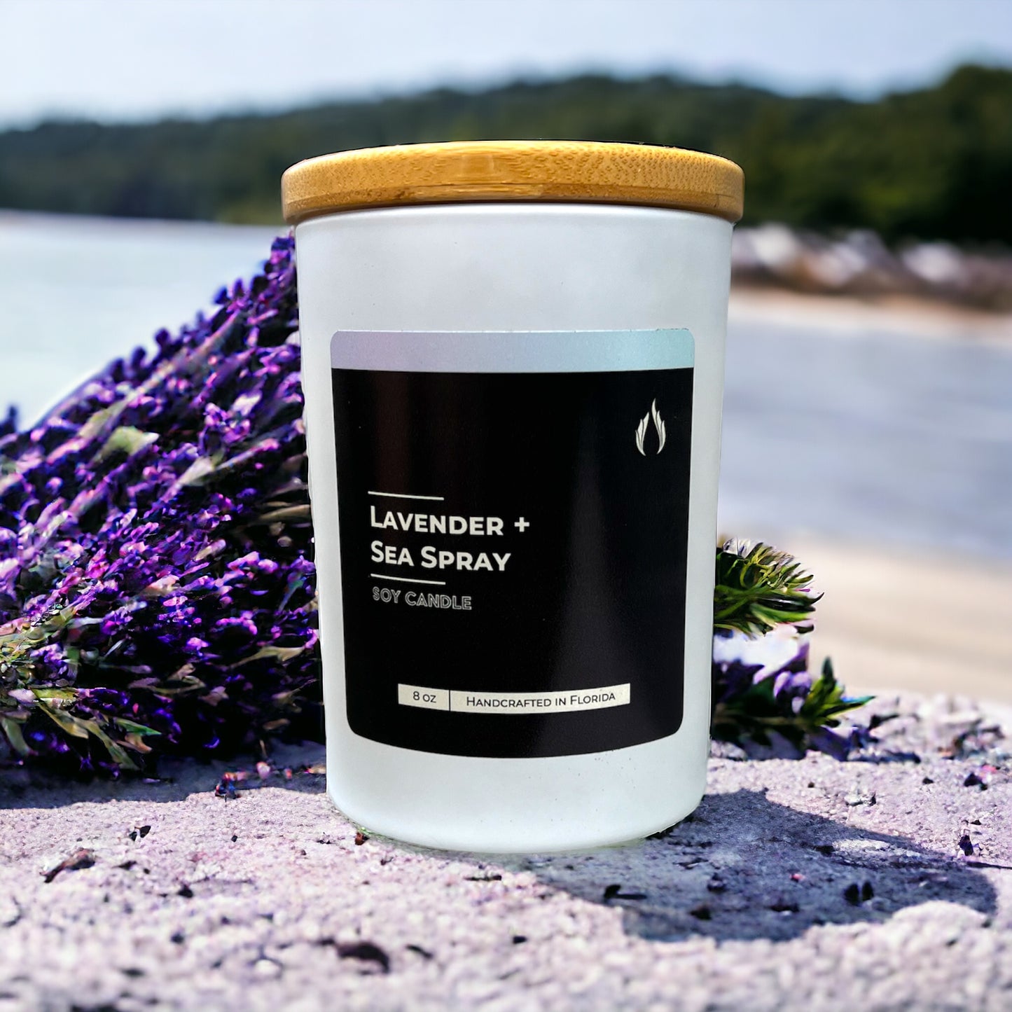 Lavender + Sea Spray Soy Candle