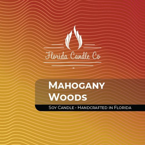 Mahogany Woods Soy Candle