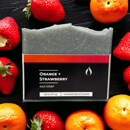 Orange + Strawberry Bar Soap