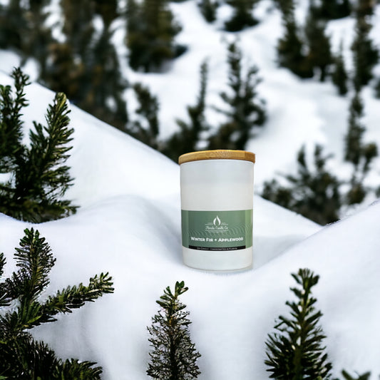 Winter Fir + Applewood Soy Candle