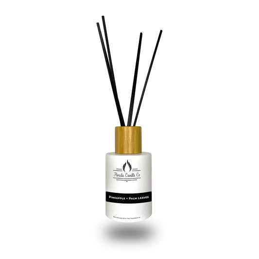 CLEARANCE Pineapple + Palm Leaves Reed Diffuser